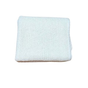 Handmade Cream White Pure Alpaca Scarf from Heritage Moda