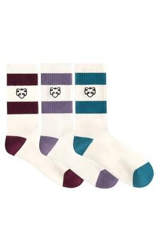 Socks Sport Striped 3 Pack via Het Faire Oosten