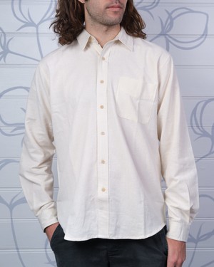 Hemp and Organic Cotton Oxford Shirt from Himal Natural Fibres