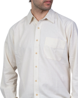 Hemp and Organic Cotton Oxford Shirt from Himal Natural Fibres