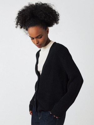 Chunky Cardigan from Honest Basics