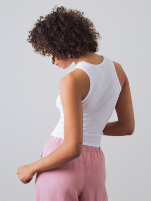 Ribbed Racer Top from Honest Basics