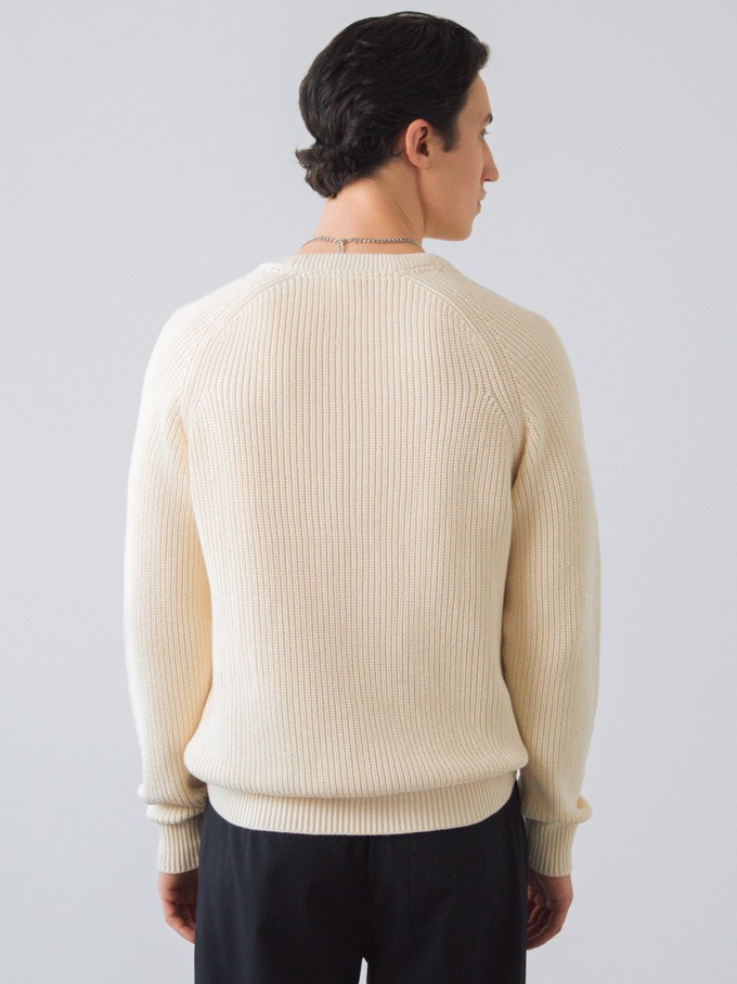 Men Heavy Knit Jumper from Honest Basics