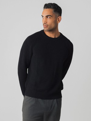 Men Heavy Knit Jumper from Honest Basics