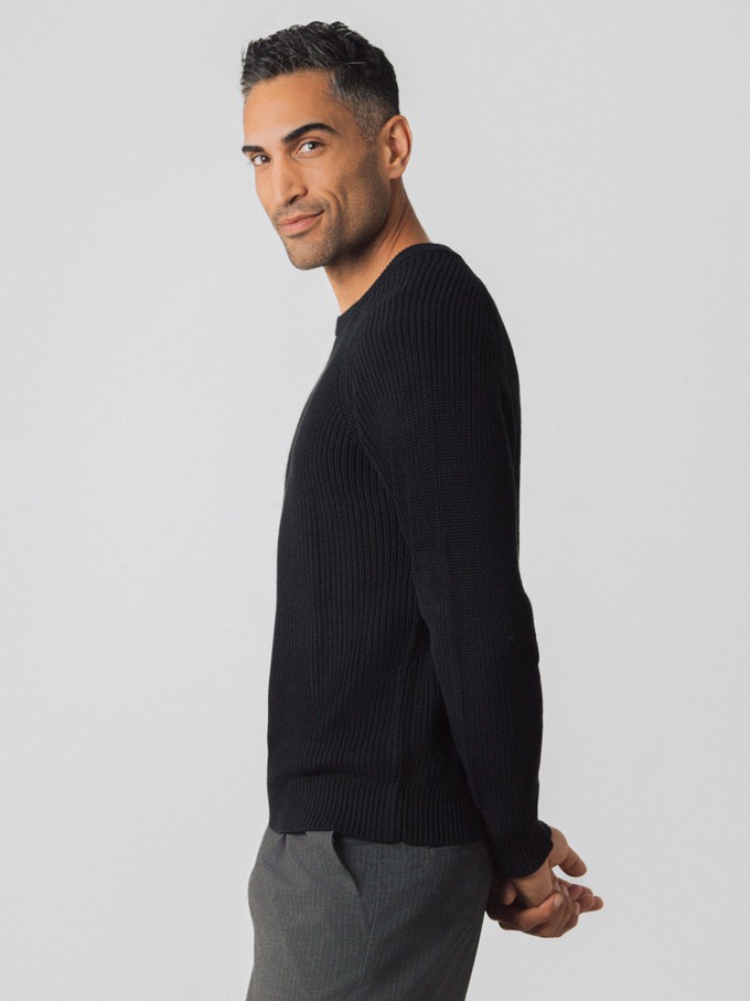 Men Heavy Knit Jumper from Honest Basics