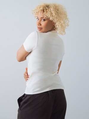 Slim Rib Shirt from Honest Basics