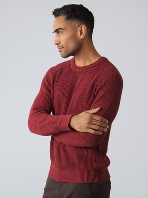 Heavy Knit Jumper Men from Honest Basics