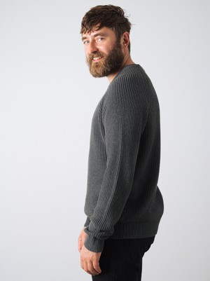 Men Heavy Knit Jumper from Honest Basics