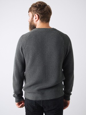 Men Heavy Knit Jumper from Honest Basics