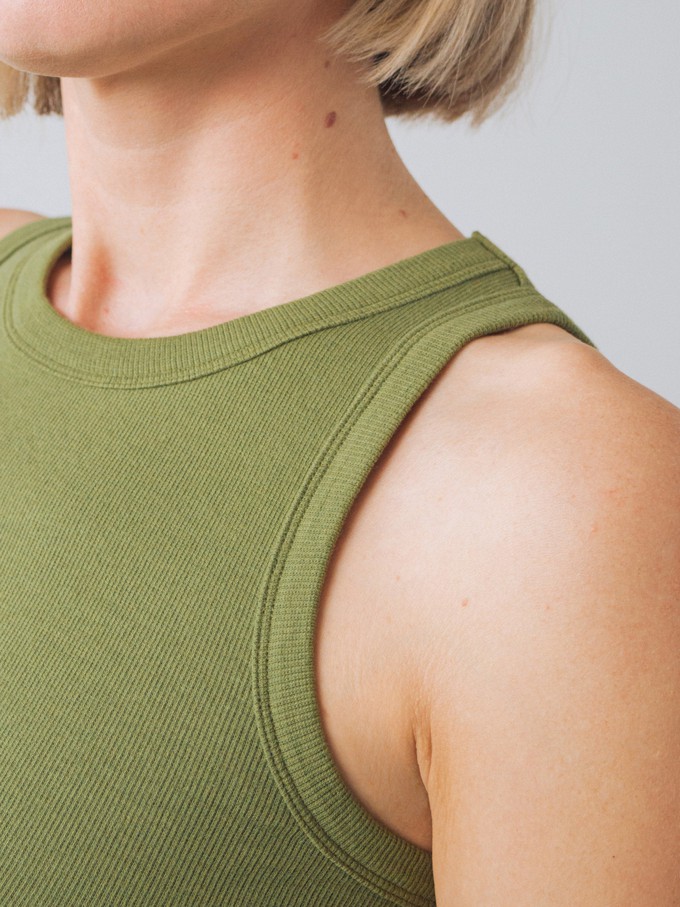 Ribbed Racer Top from Honest Basics