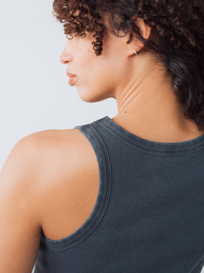 Ribbed Racer Top from Honest Basics