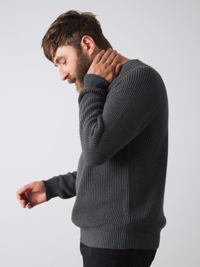 Men Heavy Knit Jumper from Honest Basics