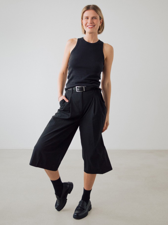 Ribbed Racer Top from Honest Basics