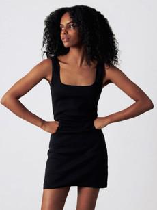 Square Ribbed Dress via Honest Basics