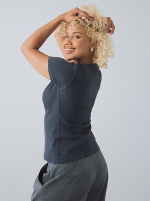 Slim Rib Shirt from Honest Basics