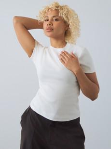 Slim Rib Shirt via Honest Basics