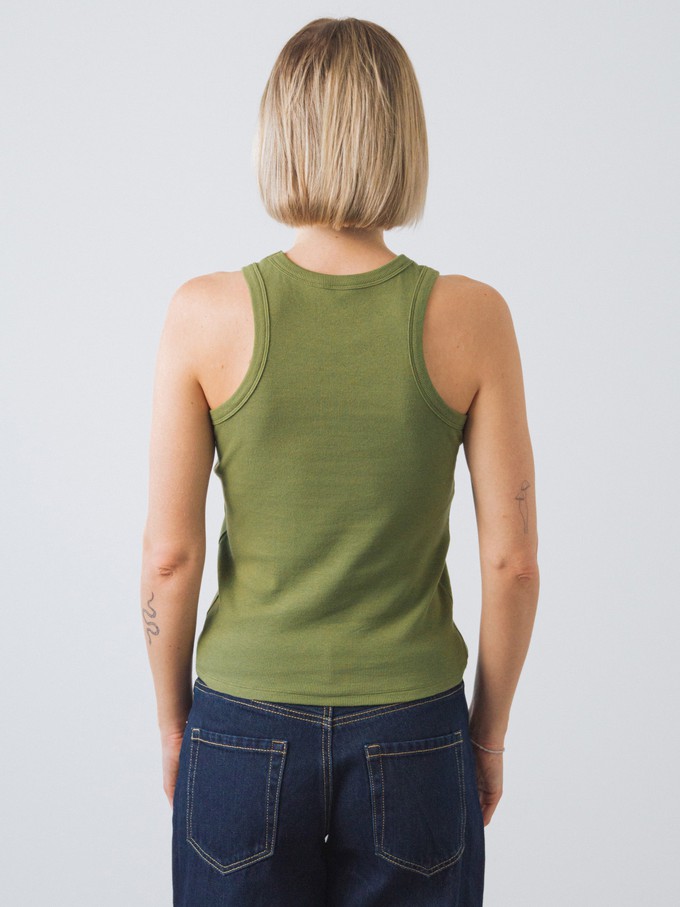 Ribbed Racer Top from Honest Basics