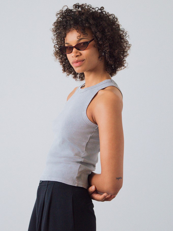 Ribbed Racer Top from Honest Basics