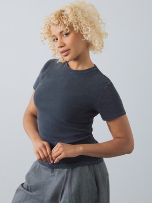 Slim Rib Shirt from Honest Basics
