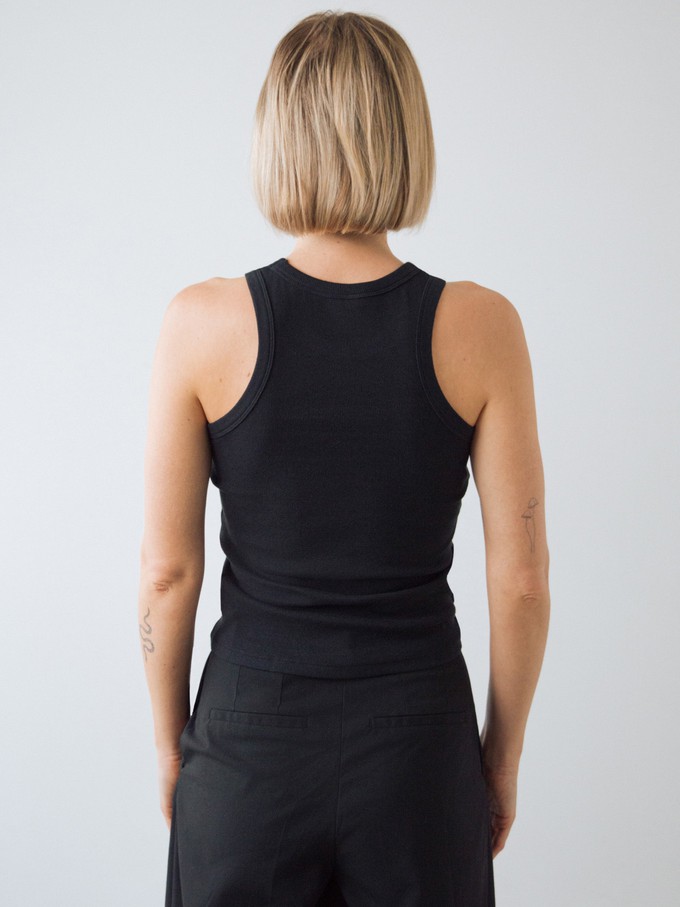 Ribbed Racer Top from Honest Basics