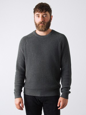 Men Heavy Knit Jumper from Honest Basics