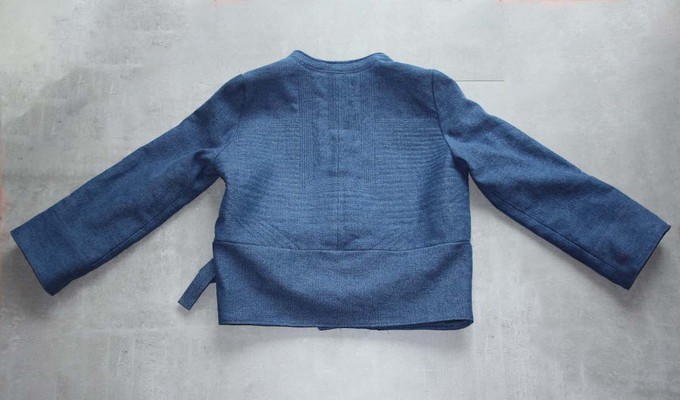 Fado Kimono Bomber Indigo from Ida&Volta