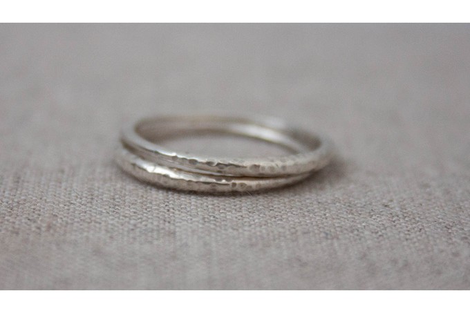 Crescent Ring Ecosilver from Ida&Volta