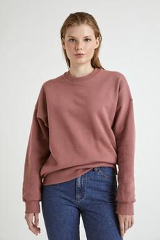 Pink unisex sweatshirt via Infinitdenim