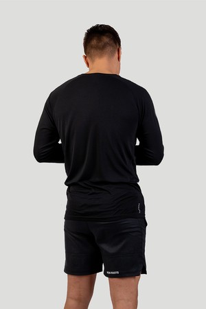 Eucalyptus Performance Longsleeve T-Shirt - Black from Iron Roots