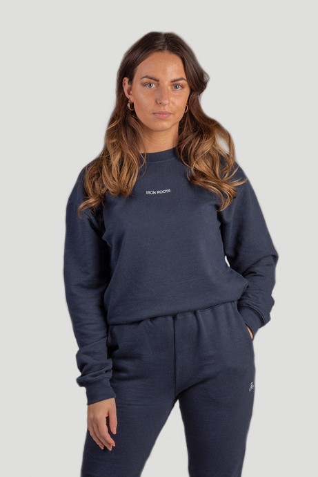 Unisex Hemp Athleisure Sweater - Deepsea Blue from Iron Roots