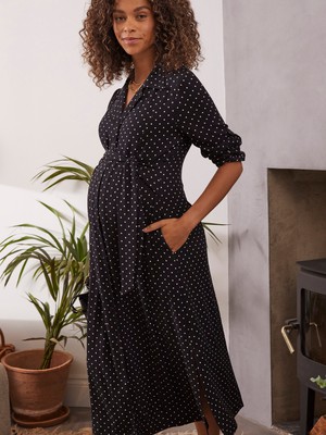 Kelsy Maternity Dress with LENZING™ ECOVERO™ from Isabella Oliver