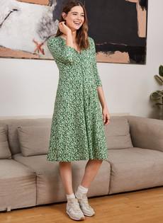Mia Maternity Dress with Lenzing Ecovero via Isabella Oliver