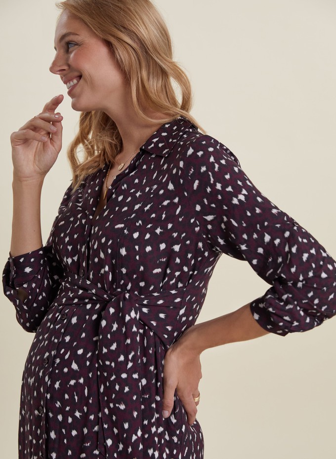Kelsy Maternity Dress with Lenzing™ Ecovero™ from Isabella Oliver