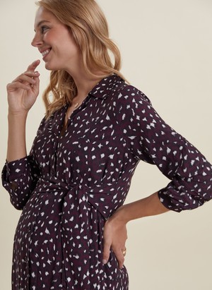 Kelsy Maternity Dress with Lenzing™ Ecovero™ from Isabella Oliver