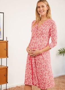 Mia Maternity Dress with LENZING™ ECOVERO™ via Isabella Oliver