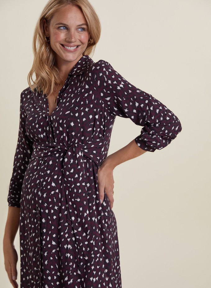 Kelsy Maternity Dress with Lenzing™ Ecovero™ from Isabella Oliver