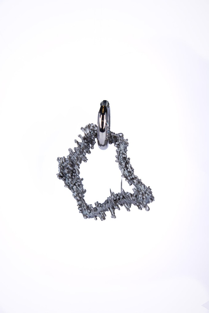 The Fuzzy Pentagon - silver ring from IZZI Label