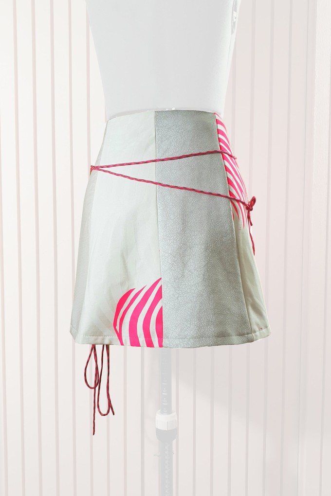 White Mini Corset Skirt from IZZI Label