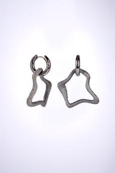 The Pentagon - silver ring (pair) via IZZI Label