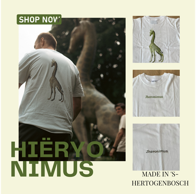 Hieronimus White Tee from Jheronimus Clothing