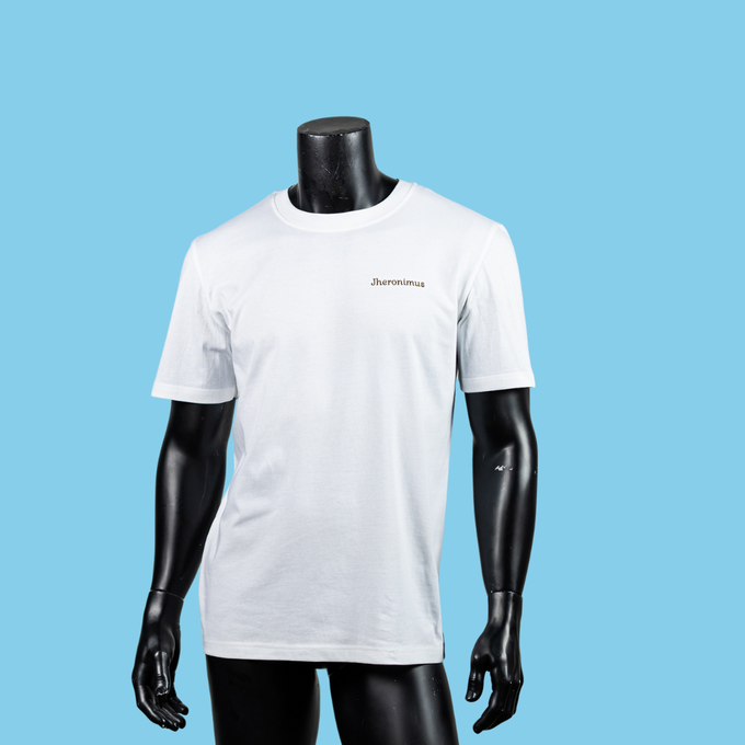 Hieronimus White Tee from Jheronimus Clothing