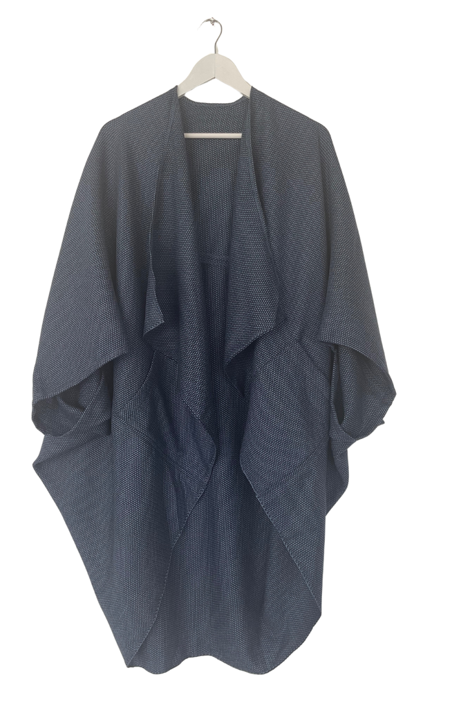 NEW! Wool Honeycomb Kimono Blue from JULAHAS