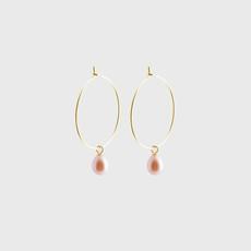 Pearl creole earrings x 1 via Julia Otilia