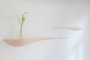 Aecor shelves | light ash wood from Julia Otilia