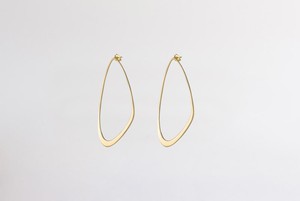 Ebb Tide earrings gold plated from Julia Otilia