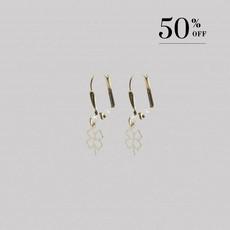Clover earring gold plated 50% SALE via Julia Otilia