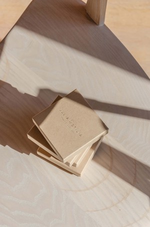 Pebble creole earrins | gold plated from Julia Otilia