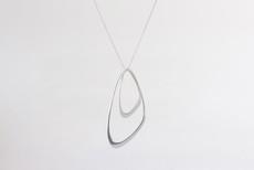 Dancing Waves necklace silver | B-SELECTION via Julia Otilia