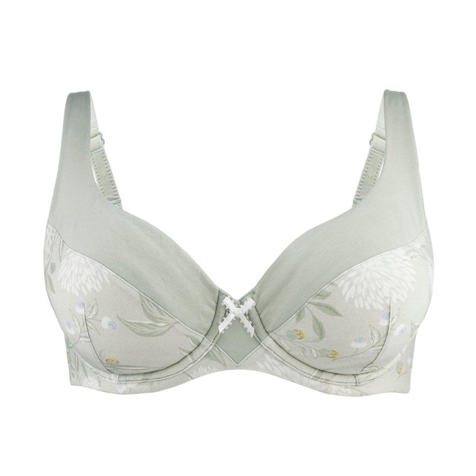 Project Cece  Valentina- Silk & Organic Cotton Underwired Full Cup Support  Bra