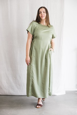 Modal Dress Ishani Matcha from Jyoti - Fair Works